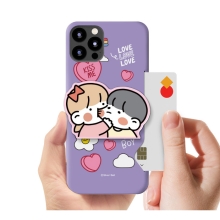 [Silver Bell]실버벨 뽀시래기 패치 에폭시톡 카드 3D곡면하드케이스