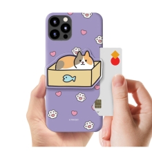 [TryCozy] 냥이의하루 냥젤리 에폭시톡 카드 3D곡면하드케이스