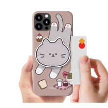 [TryCozy] 야옹이 산책 에폭시톡 카드 3D곡면하드케이스