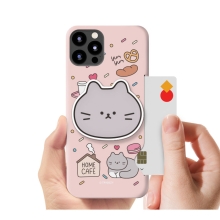 [TryCozy] 야옹이 플레이 에폭시톡 카드 3D곡면하드케이스