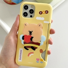 [TryCozy] 꿀벌 쿼카 에폭시톡 카드 3D곡면하드케이스