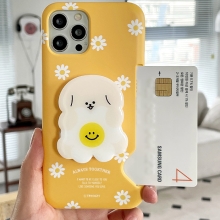 [TryCozy] 동물 데이지 에폭시톡 카드 3D곡면하드케이스