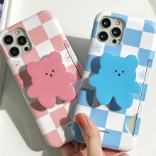 [TryCozy] 스윗베어패턴 에폭시톡 카드 3D곡면하드케이스