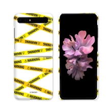 [TryCozy] 경고문구 갤럭시Z플립시리즈 3D곡면하드