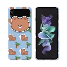 [TryCozy] 베어 썸머 에폭시톡 갤럭시Z플립시리즈 3D곡면하드