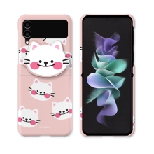 [TryCozy] 스마일프렌즈 에폭시톡 갤럭시Z플립시리즈 3D곡면하드