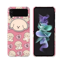 [TryCozy] 댕댕이 허그미 에폭시톡 갤럭시Z플립시리즈 3D곡면하드