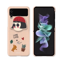 [TryCozy] 커플아이콘 에폭시톡 갤럭시Z플립시리즈 3D곡면하드