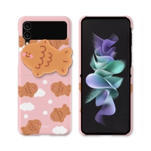 [TryCozy] 겨울간식 패턴 에폭시톡 갤럭시Z플립시리즈 3D곡면하드