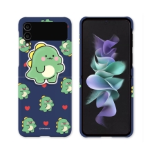 [TryCozy] 리틀티노 하트패턴 에폭시톡 갤럭시Z플립시리즈 3D곡면하드