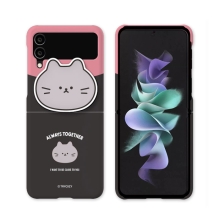 [TryCozy] 야옹이 투게더 에폭시톡 갤럭시Z플립시리즈 3D곡면하드