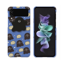 [TryCozy] 유령 팝 패턴 에폭시톡 갤럭시Z플립시리즈 3D곡면하드