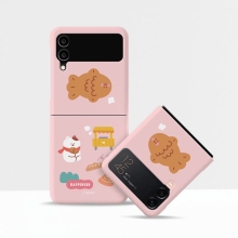 [TryCozy] 겨울간식 친구들 갤럭시Z플립시리즈 3D곡면하드