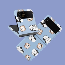 [TryCozy] 야옹이 식빵 갤럭시Z플립시리즈 3D곡면하드