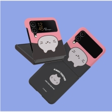 [TryCozy] 야옹이 투게더 갤럭시Z플립시리즈 3D곡면하드
