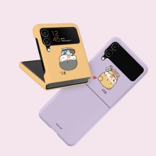 [Silver Bell]실버벨 뽀시래기 시즌8 갤럭시Z플립시리즈 3D곡면하드케이스