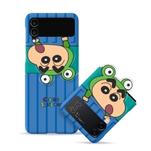 [SHINCHAN]짱구는못말려 애니멀코스튬 아크릴 스마트톡 갤럭시Z플립시리즈 3D곡면하드