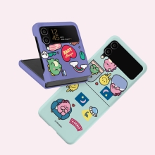 [TryCozy] 핑크 리틀티노 패치 갤럭시Z플립시리즈 3D곡면하드