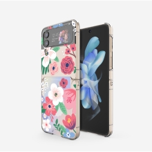 [TryCozy] 봄날 갤럭시Z플립시리즈 클리어 카드 하드케이스