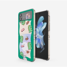 [TryCozy] 숨바꼭질 리틀티노 갤럭시Z플립시리즈 클리어 카드 하드케이스