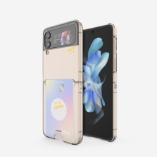 [TryCozy] 와글와글 갤럭시Z플립시리즈 클리어 카드 하드케이스