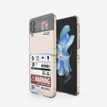 [TryCozy] 인보이스 갤럭시Z플립시리즈 클리어 카드 하드케이스