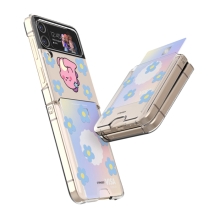 [TryCozy] 핑크 리틀티노의 일상 갤럭시Z플립시리즈 클리어 카드 하드케이스