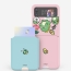 [TryCozy] 리틀티노 홀리데이 갤럭시Z플립시리즈 카드 3D곡면하드케이스