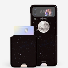 [TryCozy] 문라이트 갤럭시Z플립시리즈 카드 3D곡면하드케이스