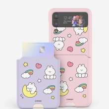 [TryCozy] 바니 드림 갤럭시Z플립시리즈 카드 3D곡면하드케이스