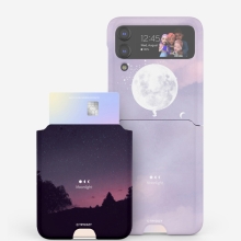 [TryCozy] 달토끼 갤럭시Z플립시리즈 카드 3D곡면하드케이스