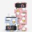 [TryCozy] 유령 아이스크림 갤럭시Z플립시리즈 카드 3D곡면하드케이스