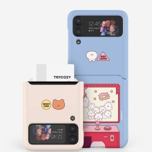[TryCozy] 인형뽑기 갤럭시Z플립시리즈 카드 3D곡면하드케이스