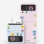 [TryCozy] 동물꽃 프레임 갤럭시Z플립시리즈 카드 3D곡면하드케이스