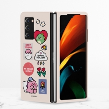 [TryCozy] 핑크 리틀티노 패치 갤럭시Z폴드시리즈 하드케이스