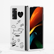 [TryCozy] 냥이멍뭉 패치 갤럭시Z폴드시리즈 하드케이스