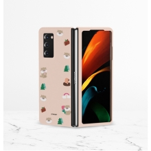 [TryCozy] 동물꽃 프레임 갤럭시Z폴드시리즈 하드케이스