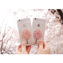 [TryCozy] 블로썸시리즈-벚꽃 투명젤리케이스