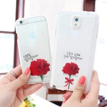 [TryCozy] 블로썸시리즈-카네이션 투명젤리케이스