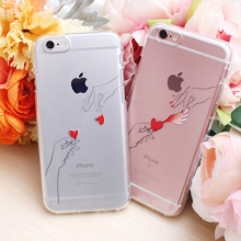 [TryCozy] 커플 핸드 투명젤리케이스