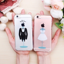 [TryCozy] 웨딩 커플 투명젤리케이스