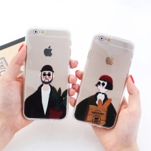 [TryCozy] 아저씨와소녀 투명젤리케이스