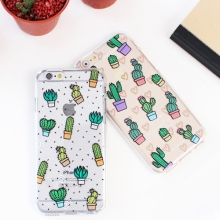 [TryCozy] 선인장 투명젤리케이스
