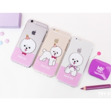 [TryCozy] 비숑프리제 투명젤리케이스