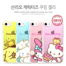 [Sanrio]산리오 캐릭터즈 쿠킹 투명젤리 케이스