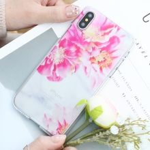 [TryCozy] 마블플라워 투명젤리케이스