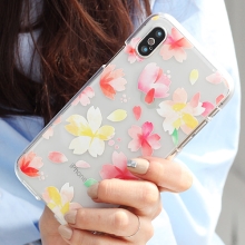 [TryCozy] 스프링플라워 투명젤리케이스