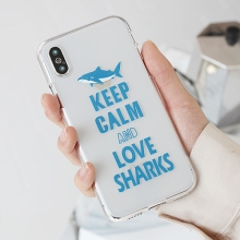 [TryCozy] 샤크 투명젤리케이스