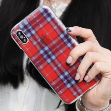 [TryCozy] 컬러풀체크 투명젤리케이스