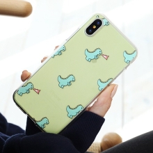 [TryCozy] 공룡컬러패턴 투명젤리케이스